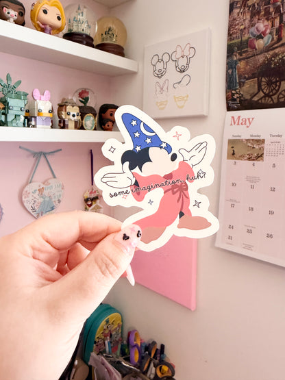 Some Imagination Magical Sorcerer Vinyl Sticker
