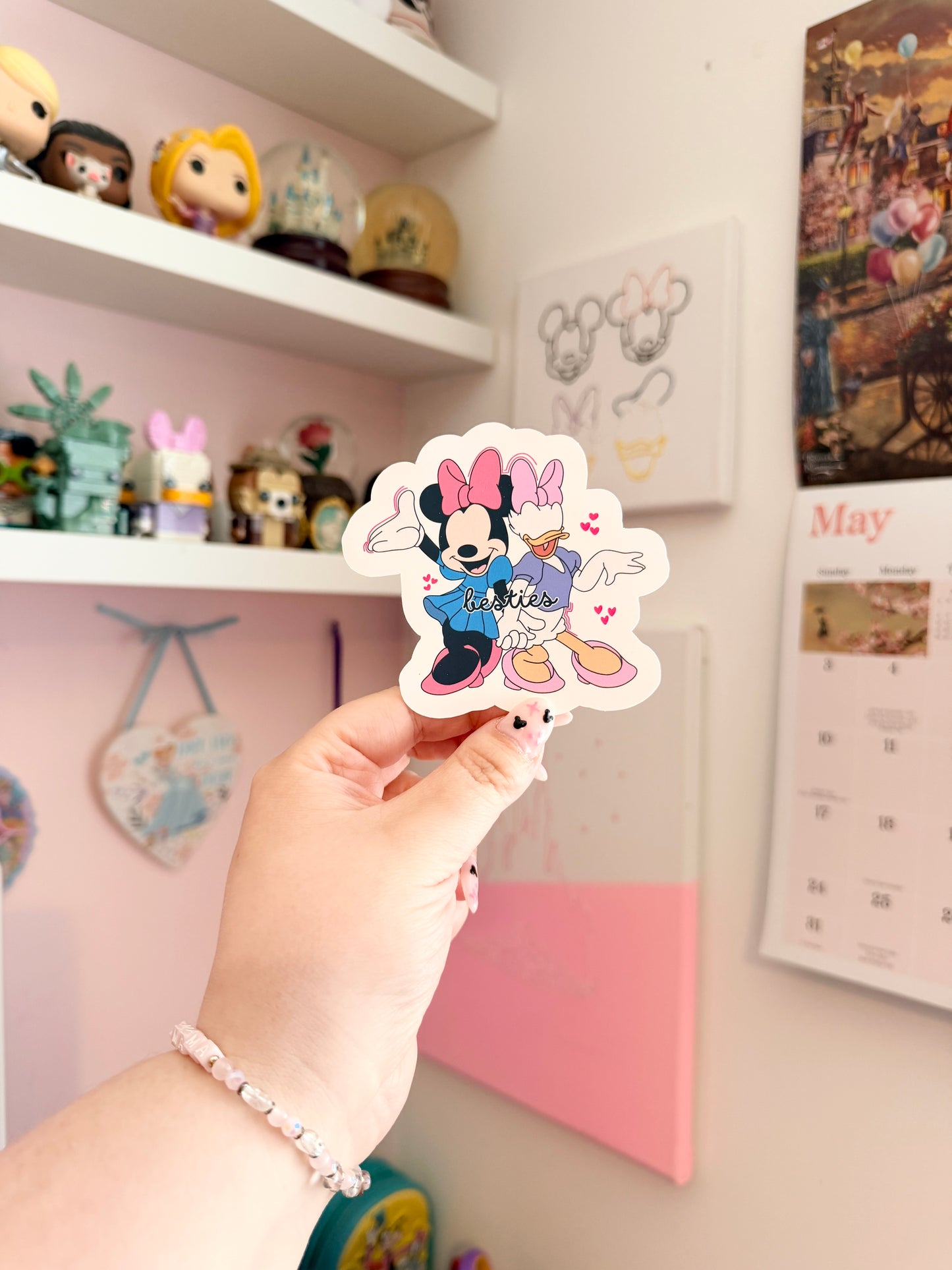 Magical Gal Pal Besties Vinyl Sticker