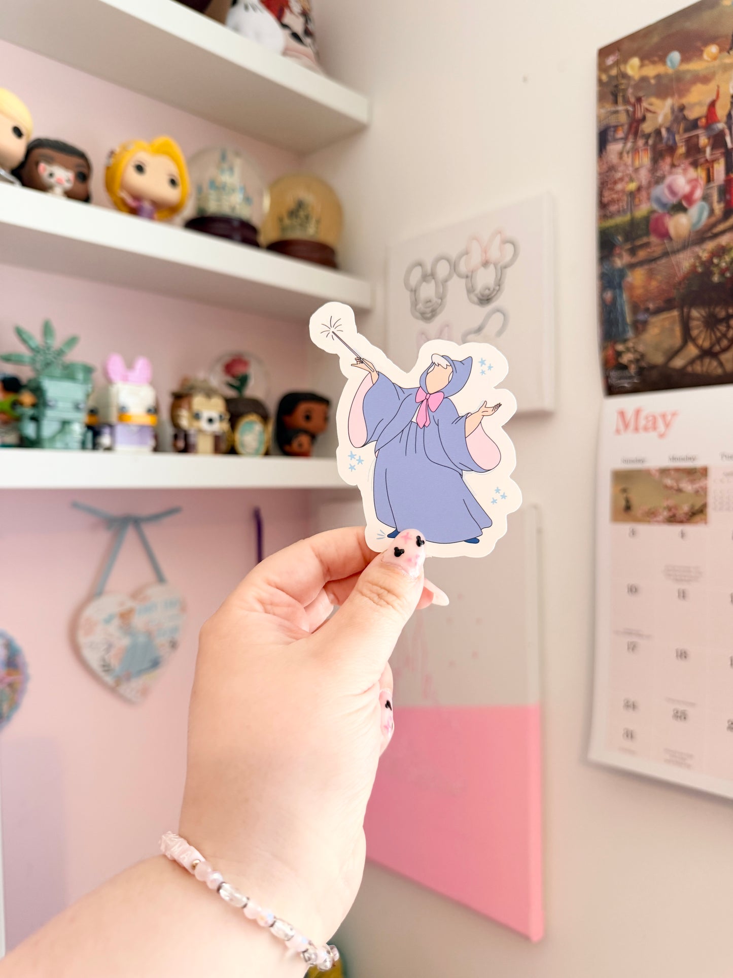 Magical Fairy Godmother Vinyl Sticker