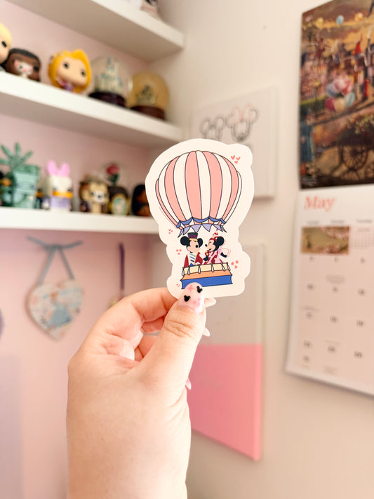 Magical Festival of Fantasy Balloon Vinyl Sticker