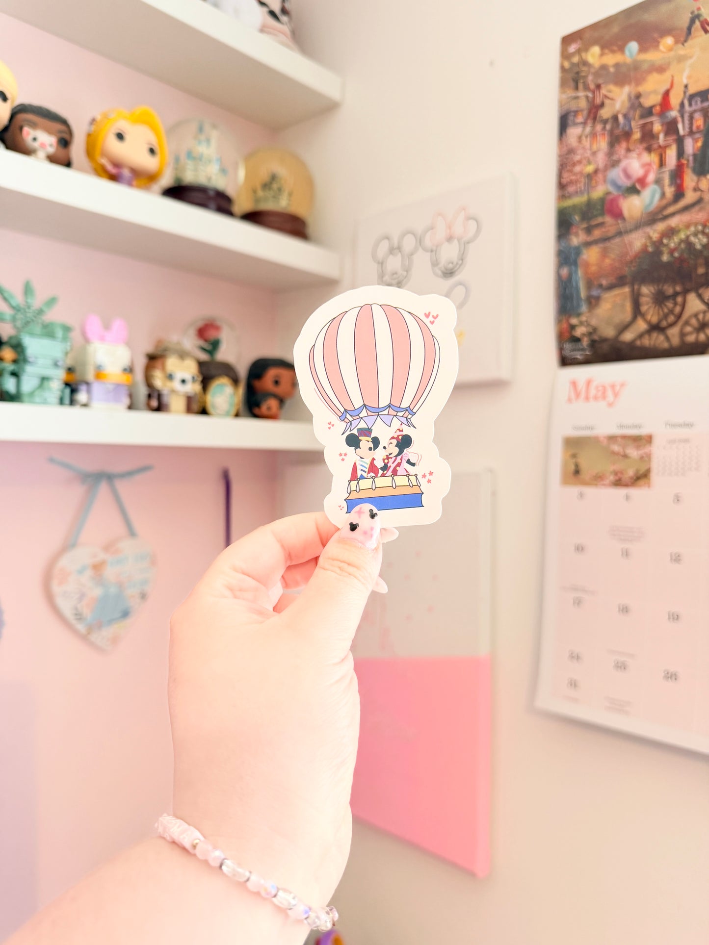 Magical Festival of Fantasy Balloon Vinyl Sticker
