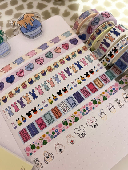 15mm Scare Doors Washi Tape
