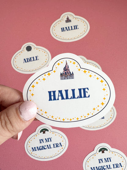 Magical Tag Vinyl Sticker
