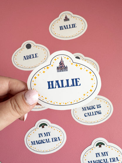 Magical Tag Vinyl Sticker