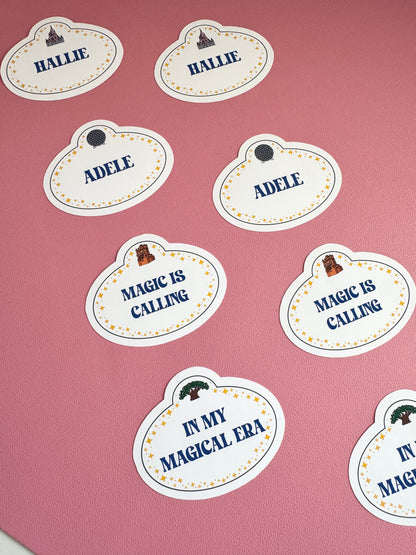 Magical Tag Vinyl Sticker