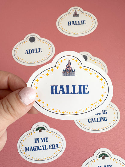 Magical Tag Vinyl Sticker