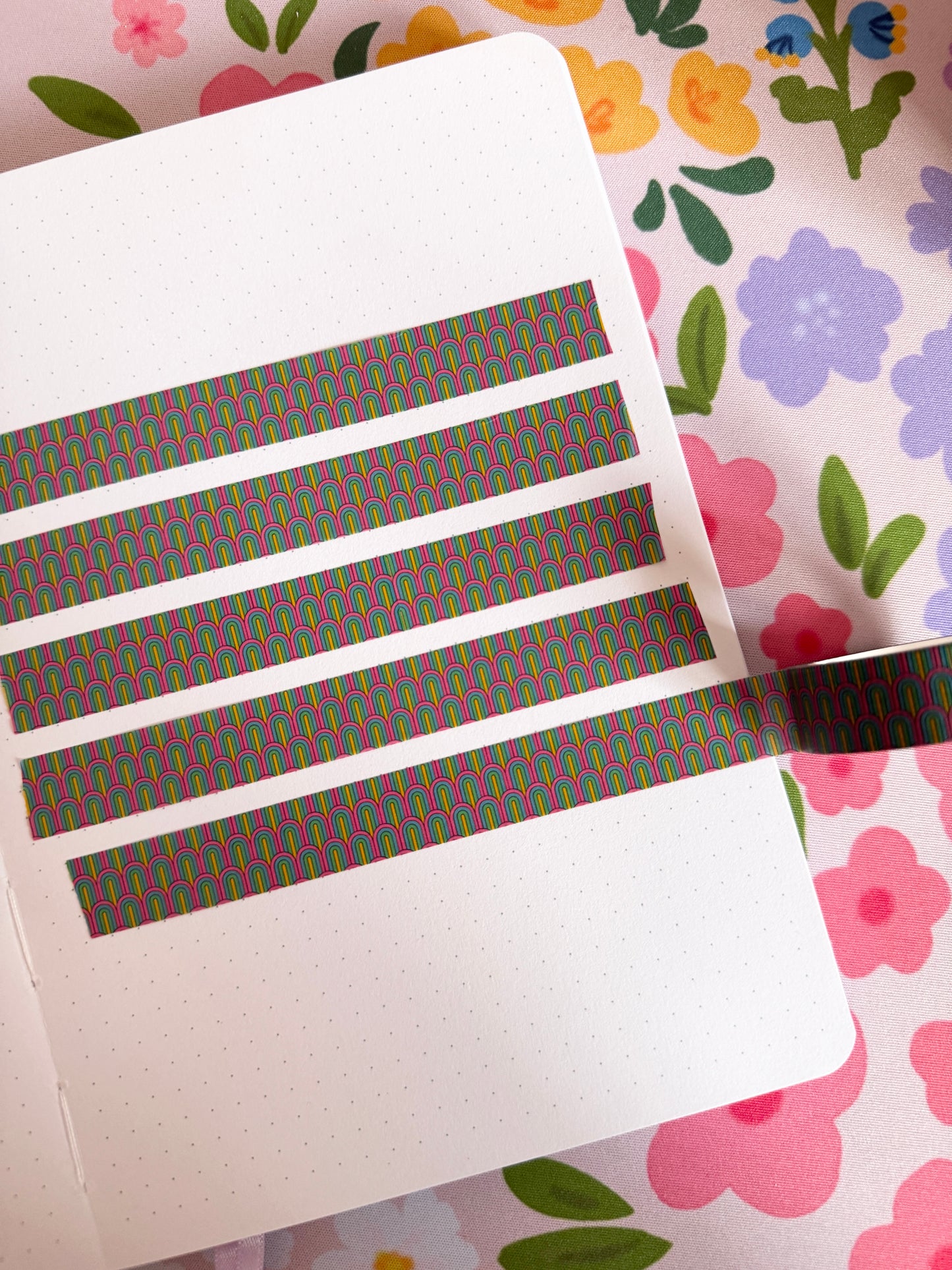 15mm Retro Pattern Washi Tape