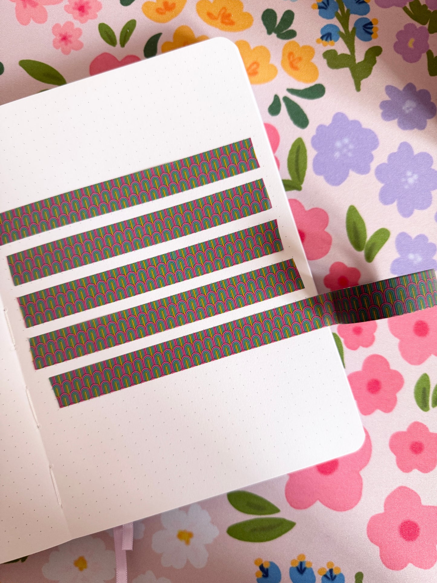 15mm Retro Pattern Washi Tape