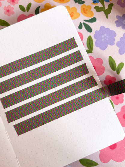 15mm Retro Pattern Washi Tape