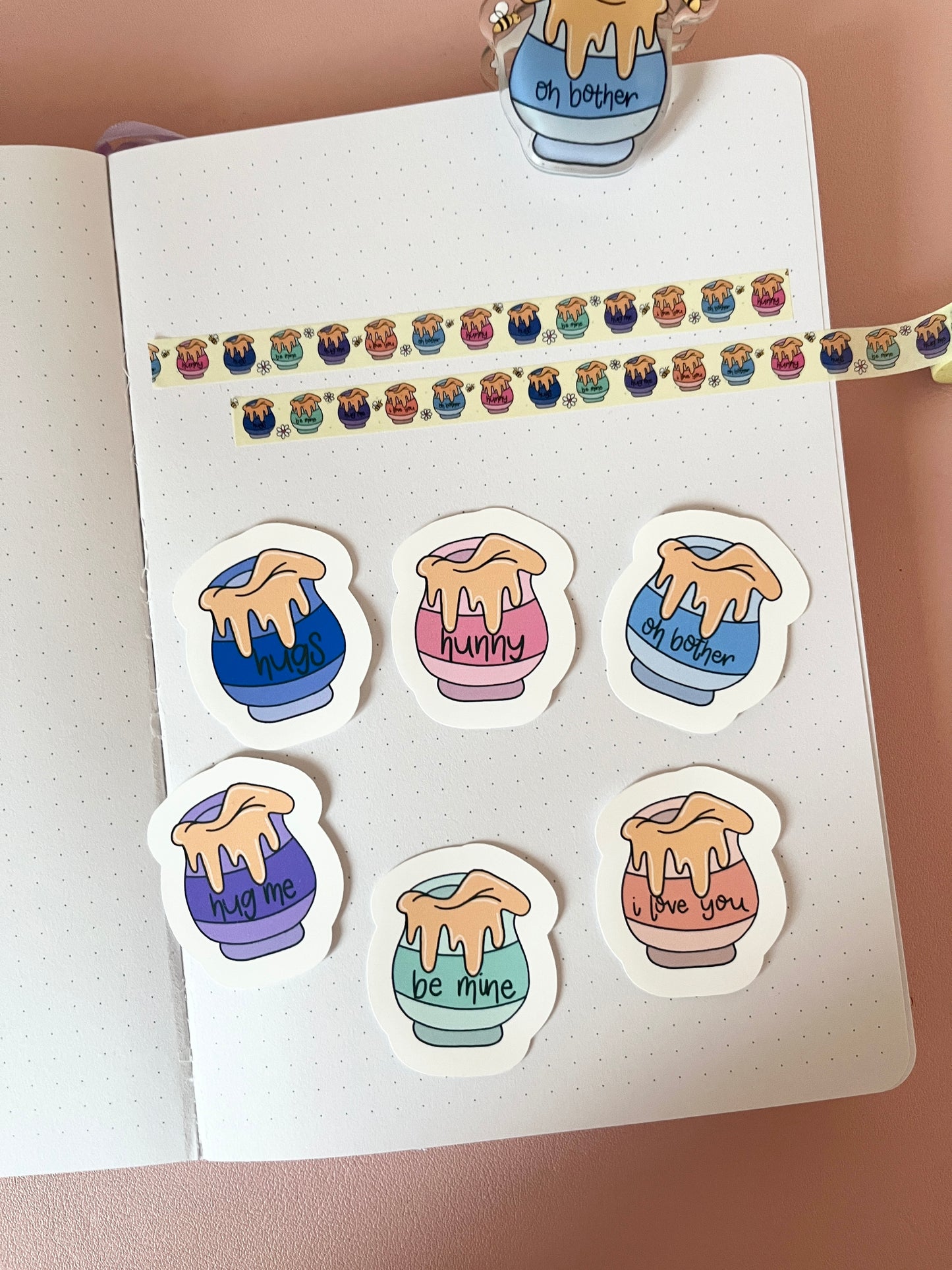 Hunny Pots Vinyl Sticker Pack