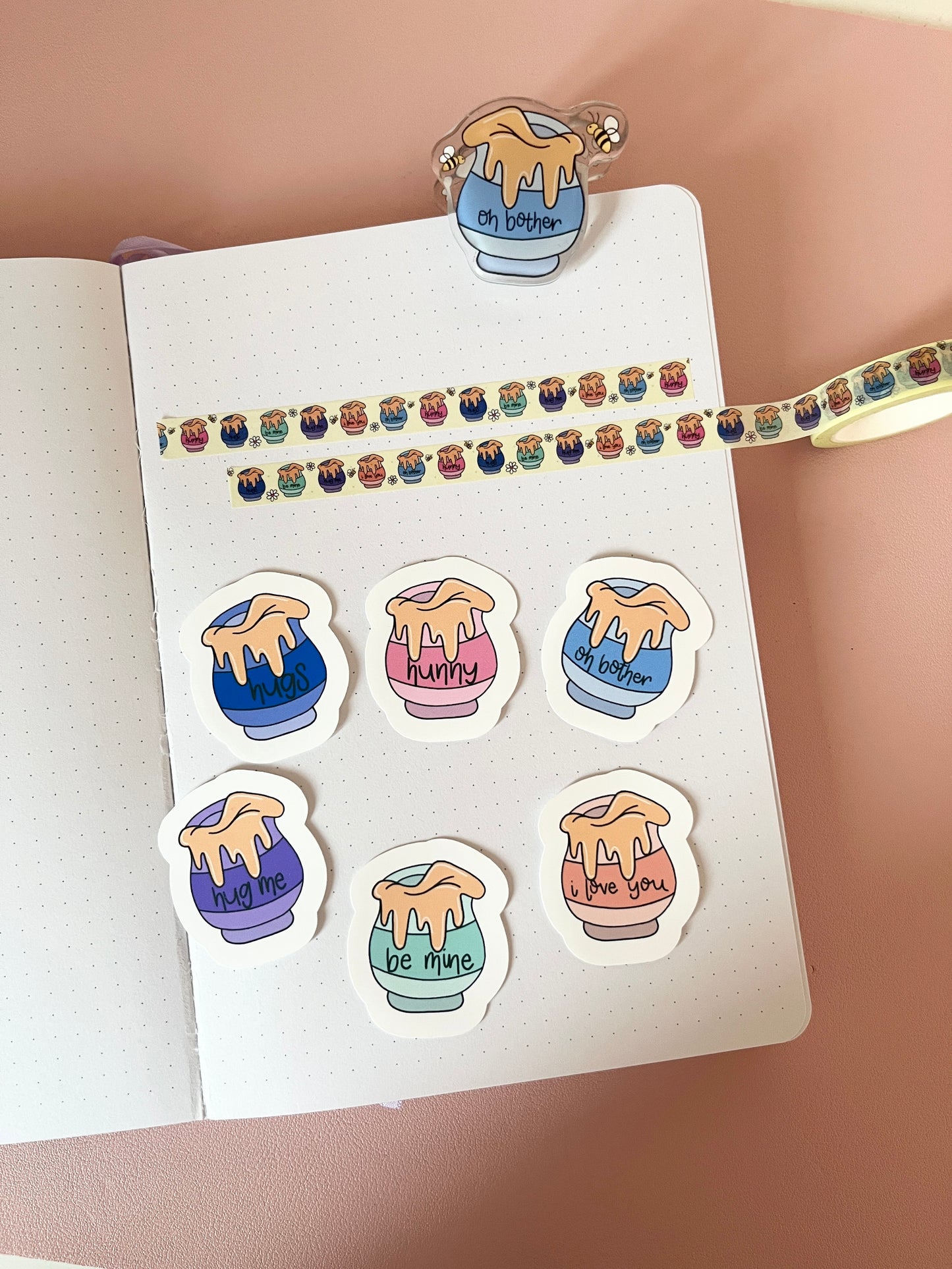 Hunny Pots Vinyl Sticker Pack