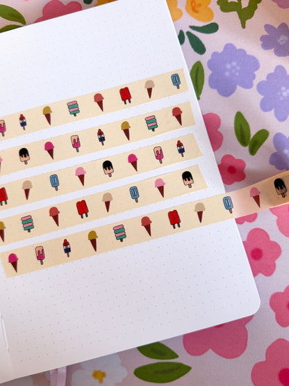 15mm Ice Lollies Washi Tape