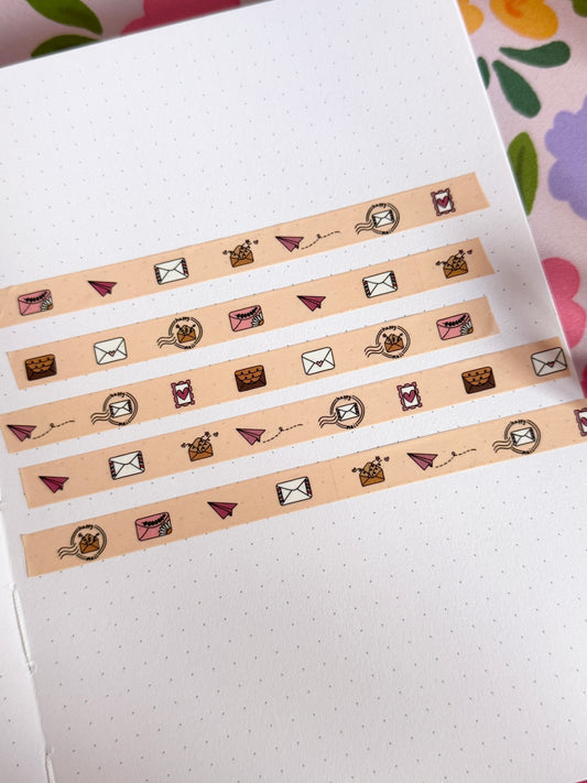 10mm Happy Mail Washi Tape
