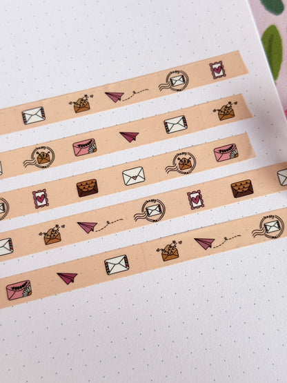 10mm Happy Mail Washi Tape
