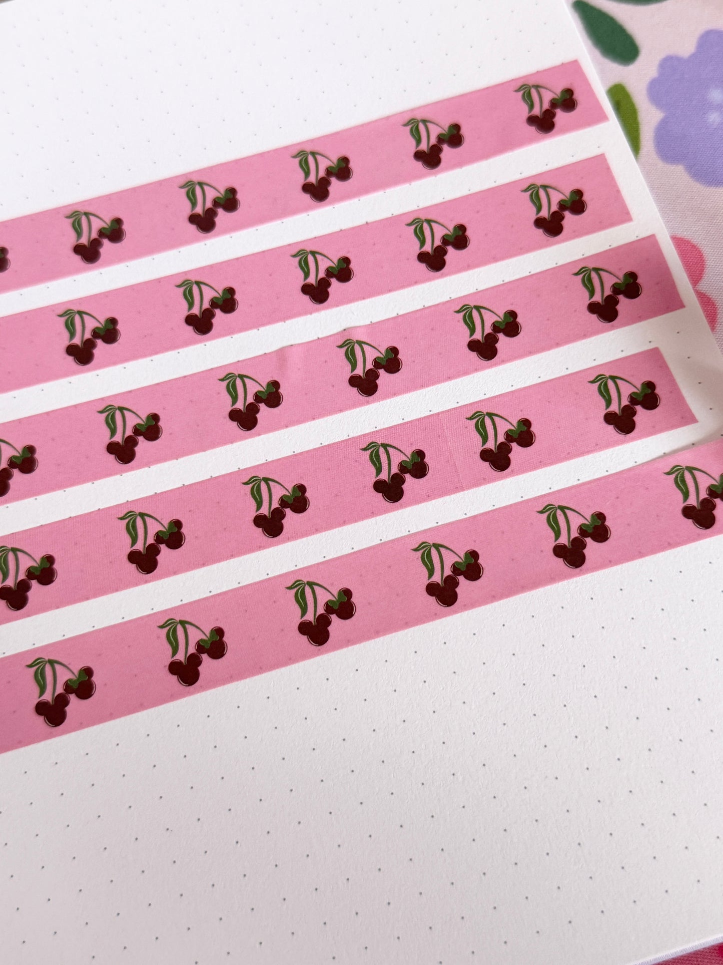 15mm Magical Cherries Washi Tape