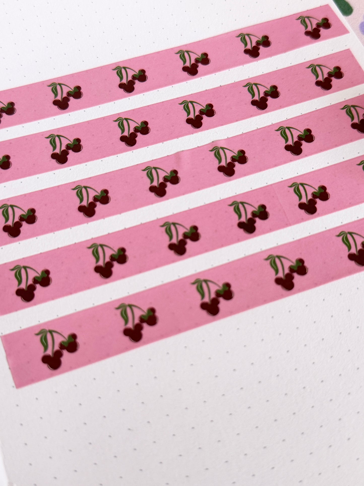 15mm Magical Cherries Washi Tape