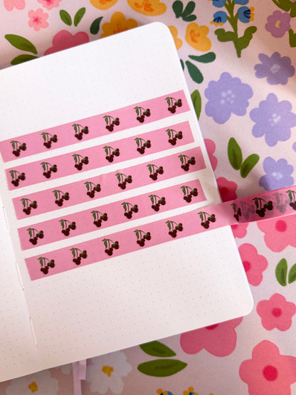 15mm Magical Cherries Washi Tape