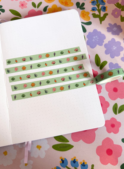 10mm Sea Shells Washi Tape