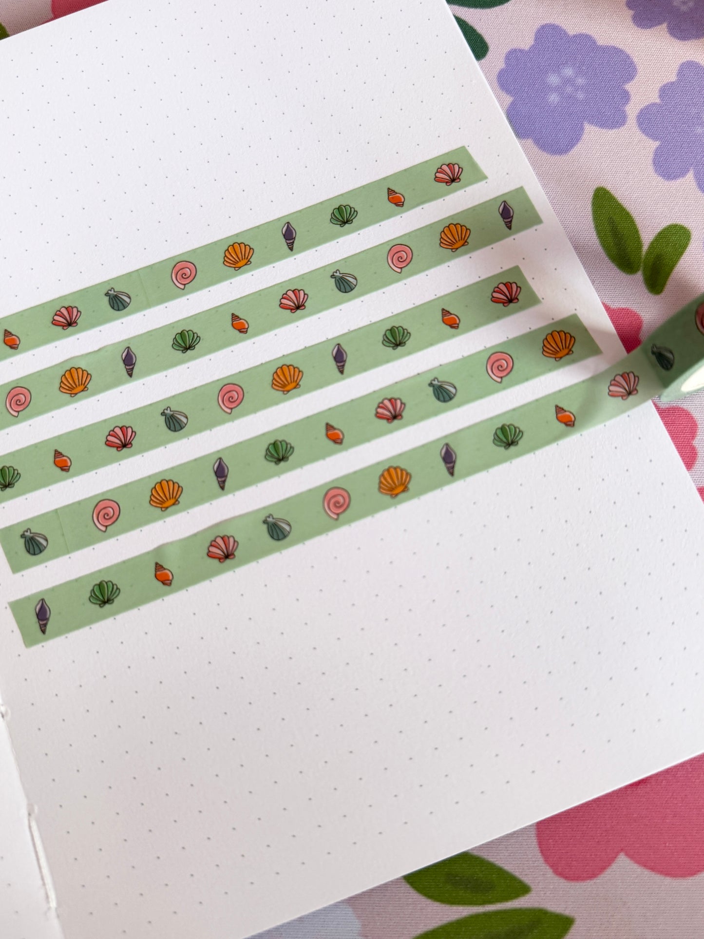 10mm Sea Shells Washi Tape