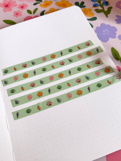 10mm Sea Shells Washi Tape