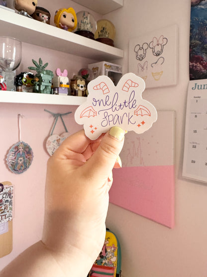 One Little Spark Holographic Sticker