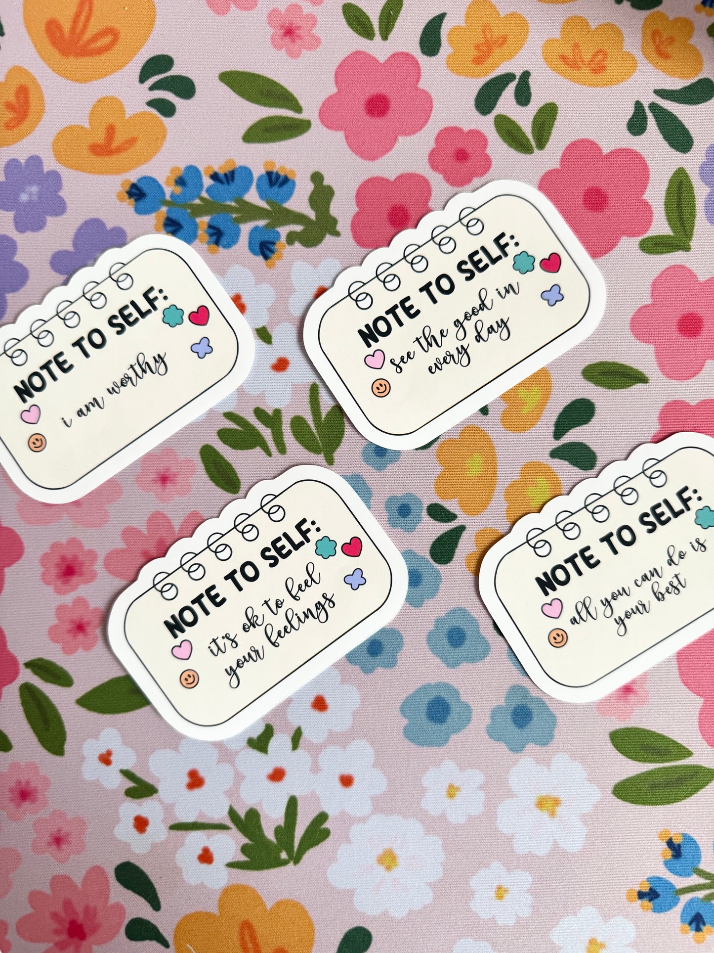 Note To Self Vinyl Sticker